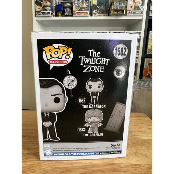 Twilight Zone Narrator Rod Serling Funko Pop #1542 Television TV Science Fiction - Picture 3 of 6